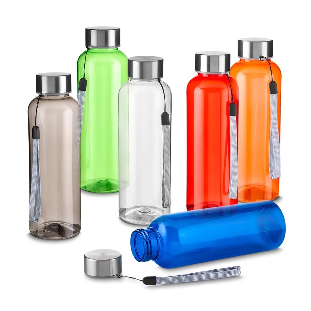 Garrafa Plástica Personalizada 500 ml para empresa ou evento