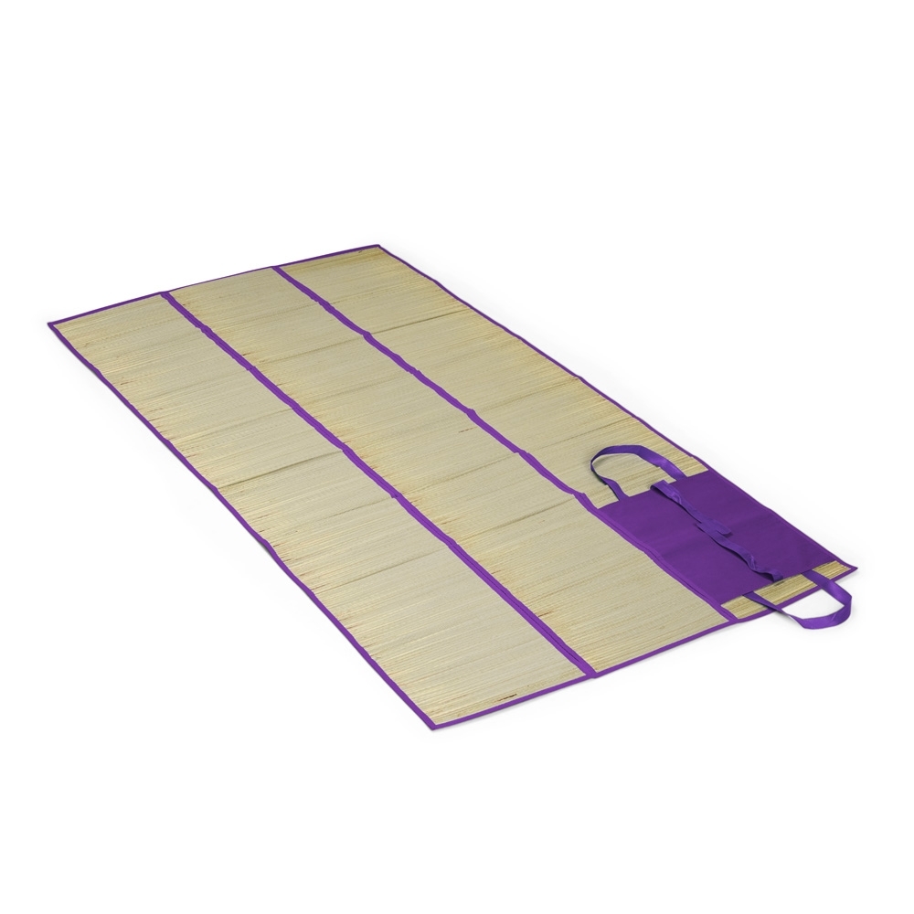 Miniatura de imagem do produto Kit Summer Vibe – Esteira de Palha e Garrafa Inox Personalizadas