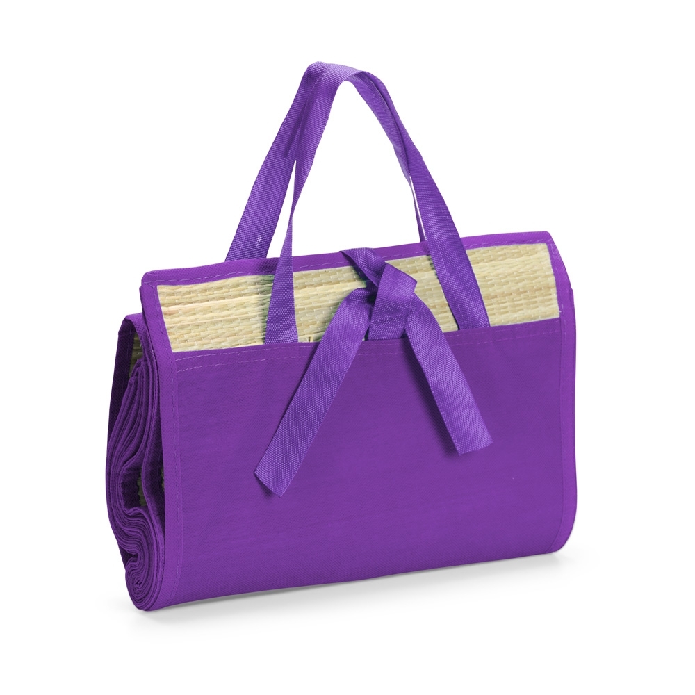 Miniatura de imagem do produto Kit Summer Vibe – Esteira de Palha e Garrafa Inox Personalizadas