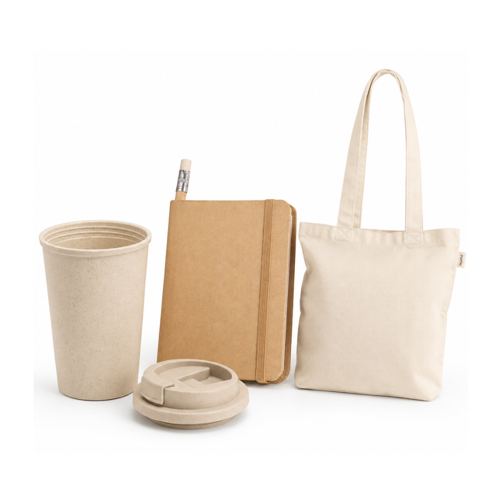 Imagem do produto Kit Boas-Vindas Eco — Kit ecológico personalizado para onboarding corporativo e ecológico