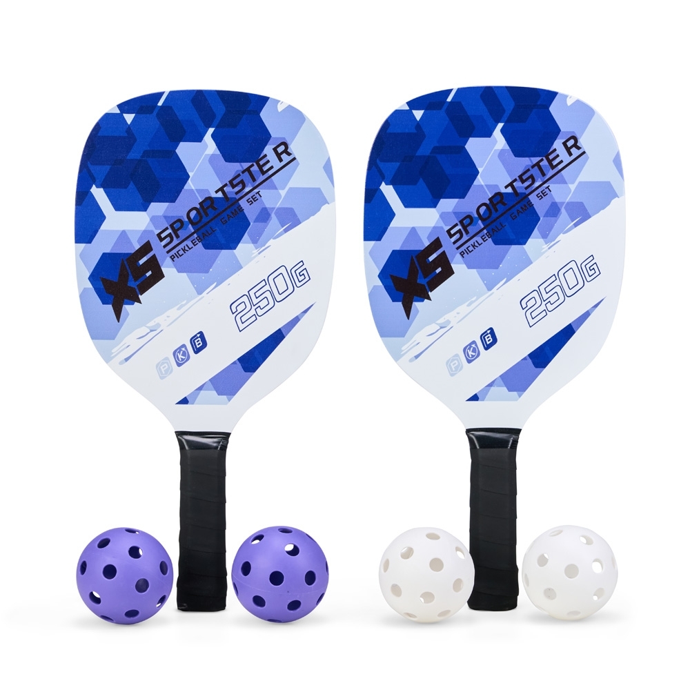 Miniatura de imagem do produto Kit Go Pickleball – Duas Raquetes e Duas Bolas Personalizadas