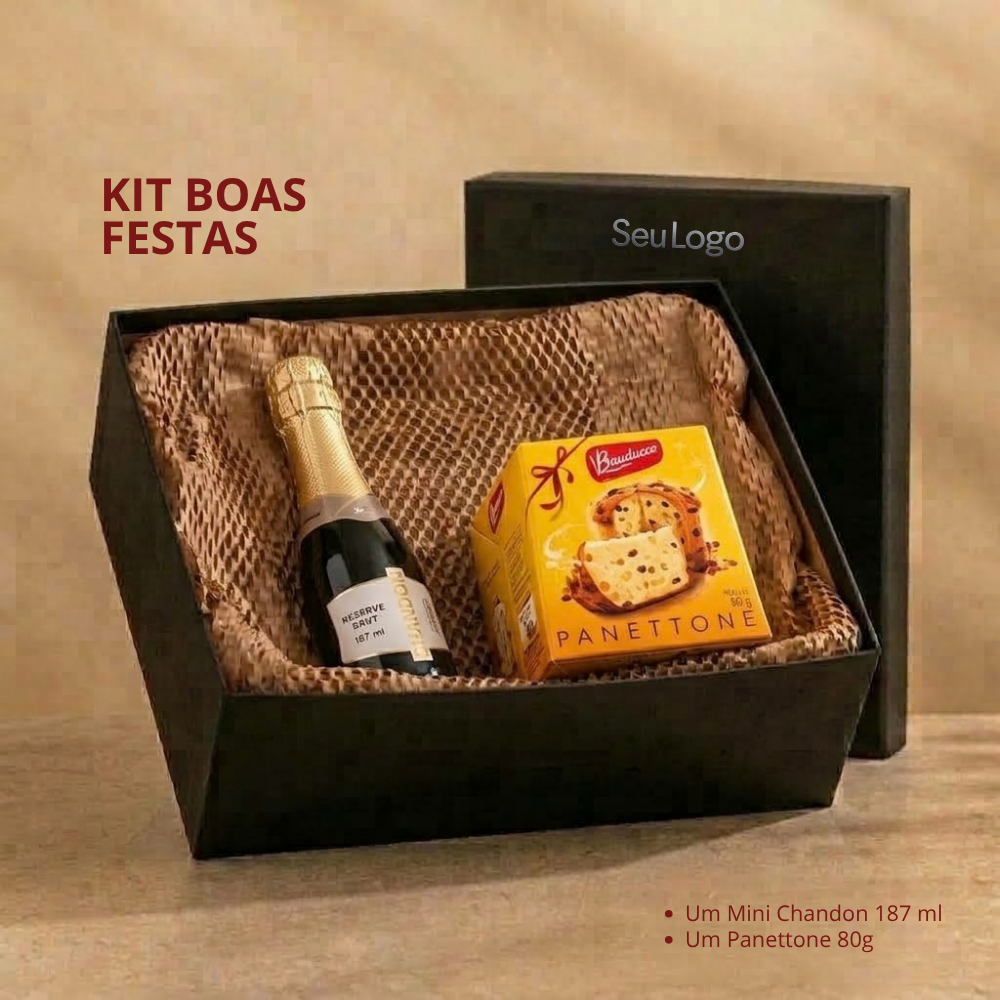 Imagem do produto Kit Boas Festas Corporativo Personalizado | Go Brindes