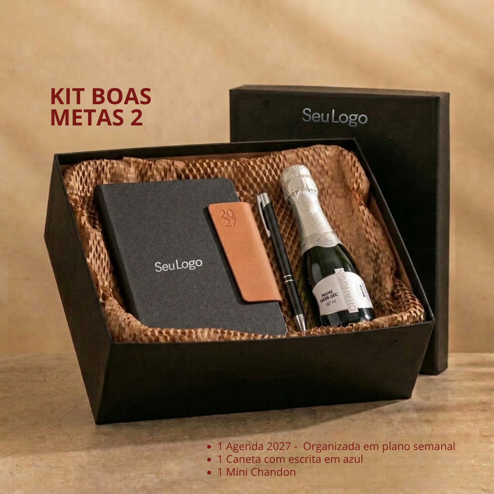 Imagem do produto Kit Boas Metas 2 Corporativo Personalizado | Go Brindes